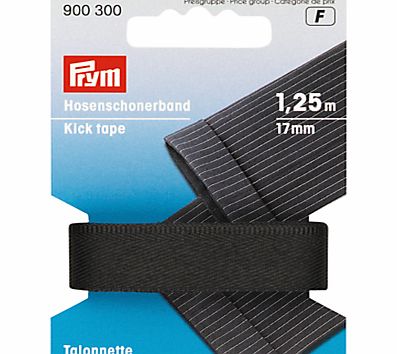 Prym Gold-Zack Kick Tape, Black