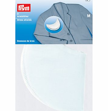 Prym Gold-Zack White Dress Shields, Large, 1 Pair