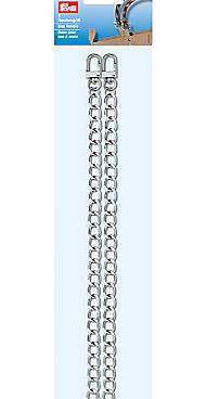 Prym Mia Silver Effect Chain Bag Handle, 70cm, 1