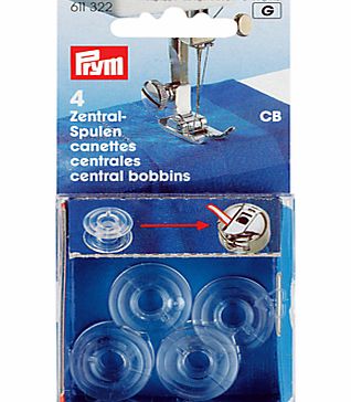 Prym Plastic Machine Spools, Pack of 4