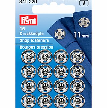 Prym Sew-On Metal Snap Fasteners