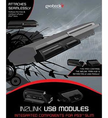 PS3 Gioteck PS3 Slim In2Link Pack Main Unit Plus