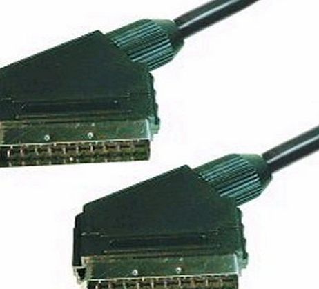 Psylins Scart Lead 21 Pin Gold 3 Mtr