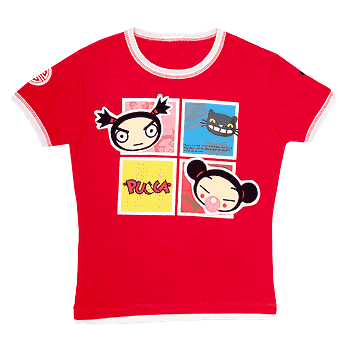Pucca Comic Book Tee