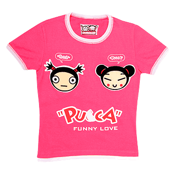 Pucca Pucca and Garu Funny Love T Shirt