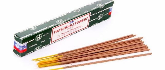 Puckator Satya Patchouli Forest Nag Champa 12 Incense Sticks