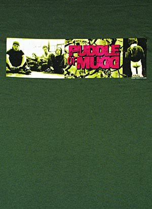 Puddle Of Mudd Collage T-shirt