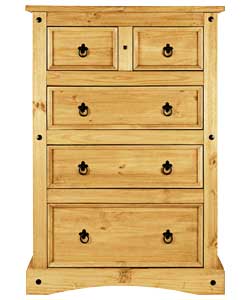 Chest of Drawers 3 + 2 - Pine