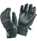 Sealskinz Unisex Riding Gloves, Black, Large