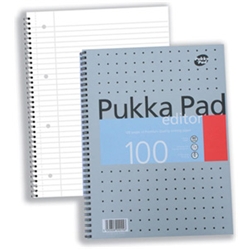 Pukka Pad Notebook Wirebound 100 Leaf A4 Ref