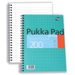 Pukka Pad Notebook Wirebound 200 Leaf A5 Ref