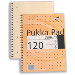Pukka Pad Notebook Wirebound Vellum A4 Ref