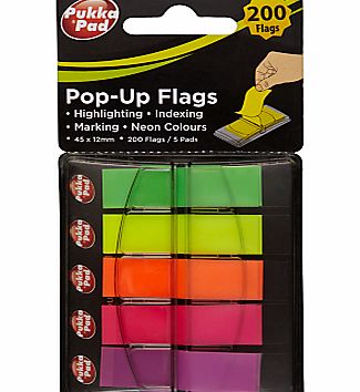 Pukka Pop Up Highlighter Flags, Multi