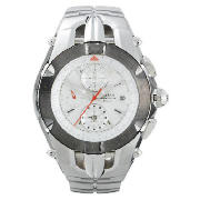 MENS SILVER CHRONOGRAPH WATCH