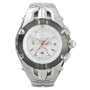 MENS SILVER CHRONOGRAPH WATCH