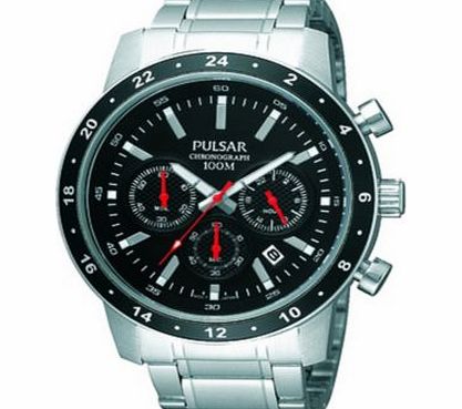 Pulsar Mens Sports Chronograph Watch