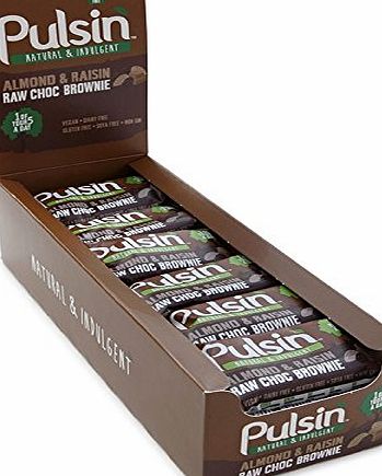Pulsin 50g Raw Chocolate Brownie Case - Pack of 18
