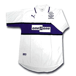 Puma 00-01 Everton 3rd shirt