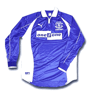 Puma 00-02 Everton Home Long-sleeve shirt