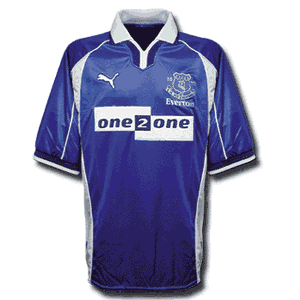 Puma 00-02 Everton Home shirt