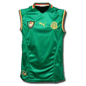 Puma 02-03 Cameroon Home African Nations shirt