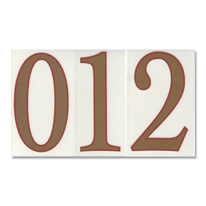 04-05 Italy Home Back Number Official Number Only