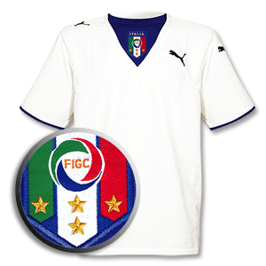 06-07 Italy Away 4 Star Shirt