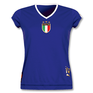 Puma 06-07 Italy Womens Tee - Royal/white