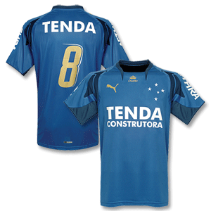 Puma 08-09 Cruzeiro Home Shirt   No. 8