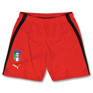 Puma 08-09 Italy Home GK Shorts