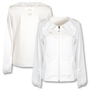 08-09 Italy Ladies Woven Jacket - White