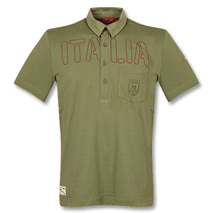 Puma 08-09 Italy Polo Shirt   Emb Green