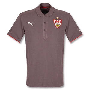 Puma 08-09 Stuttgart Polo Shirt - Grey