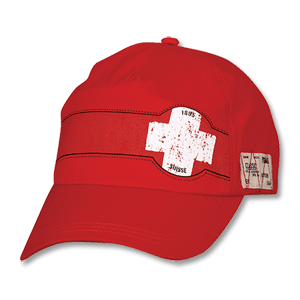 08-09 Switzerland Cap - Red
