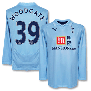 Puma 08-09 Tottenham Away L/S Shirt   Woodgate 39