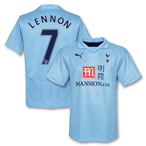 08-09 Tottenham Away Shirt + Lennon No.7