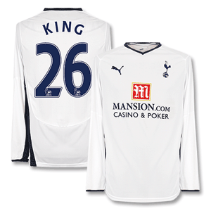 Puma 08-09 Tottenham Home L/S Shirt   King 26
