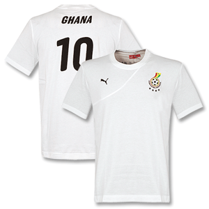 Puma 09-10 Ghana Authentic T-shirt