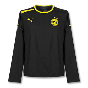 Puma 12-13 Borussia Dortmund L/S T-Shirt - Black