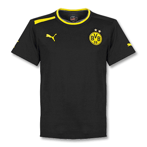 Puma 12-13 Borussia Dortmund T-Shirt - Black