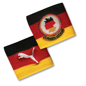 Puma 2008 Germany Wristbands - Black/Red/Yellow