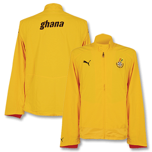 Puma 2008 Ghana Woven Jacket - Yellow