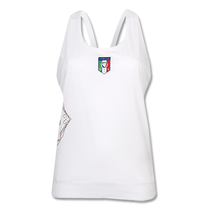Puma 2008 Italy Womens Fitness Tank Top - White