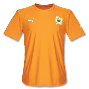Puma 2008 Ivory Coast Training Tee - Orange