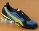 Puma 5000M Blue/Yellow Mesh Trainers