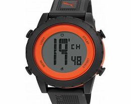 Puma Active Black Splash LCD Watch