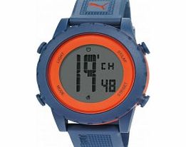 Puma Active Blue Splash LCD Watch
