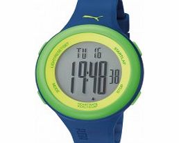 Puma Active Fit Matt Green Blue Watch