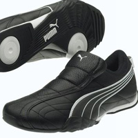 Puma Aiki Slip On - Black/White.