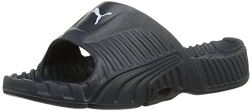 Puma Aqua Cat, Mens Flip Flops and Pool Shoes, Black (New Navy/White 06), 9 UK